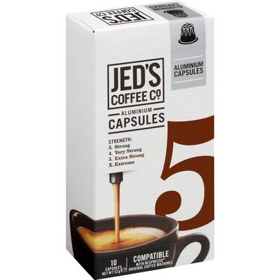 jed's coffee capsules 5 extra strong