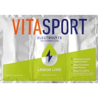 vitasport electrolyte sachet drink mix lemon lime 99g