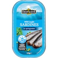 Deep Cove Sardines In Spring Water