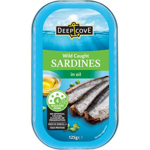 Deep Cove Sardines In Oil