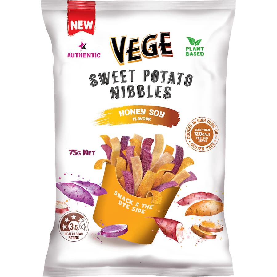 Vege Chips Potato Nibbles Honey Soy