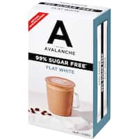Avalanche 99% Sugar Free Flat White Coffee Sachets