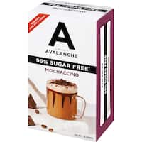 avalanche coffee sachets 99% sugar free mochaccino