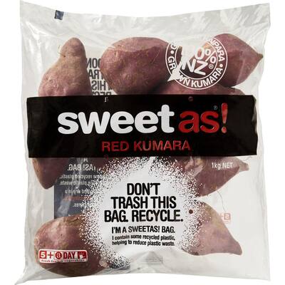 fresh vegetable kumara red sweet as
