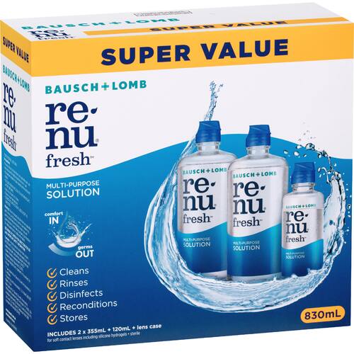 Renu Contact Lens Solution Multipurpose