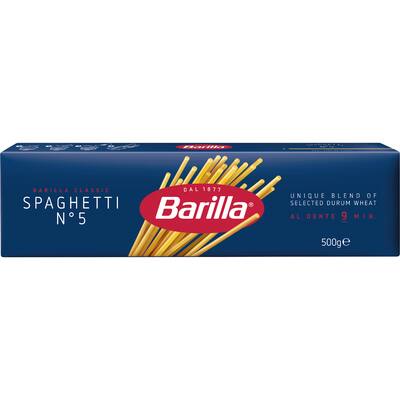 barilla pasta spaghetti no. 5