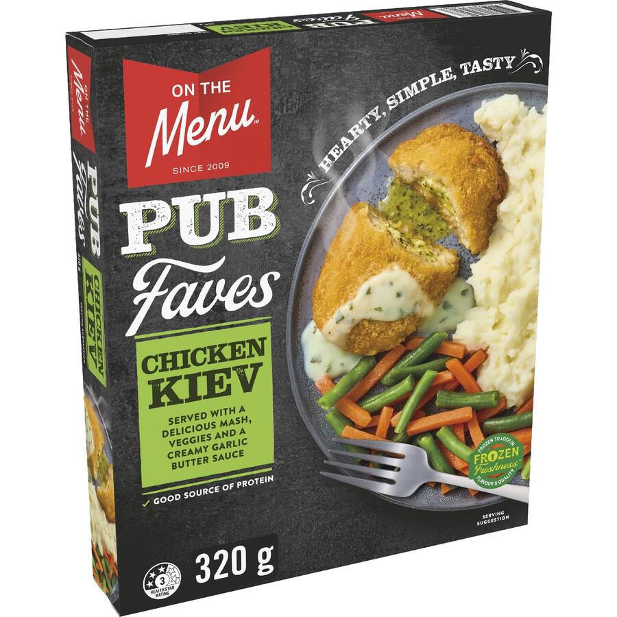 On The Menu Chicken Kiev