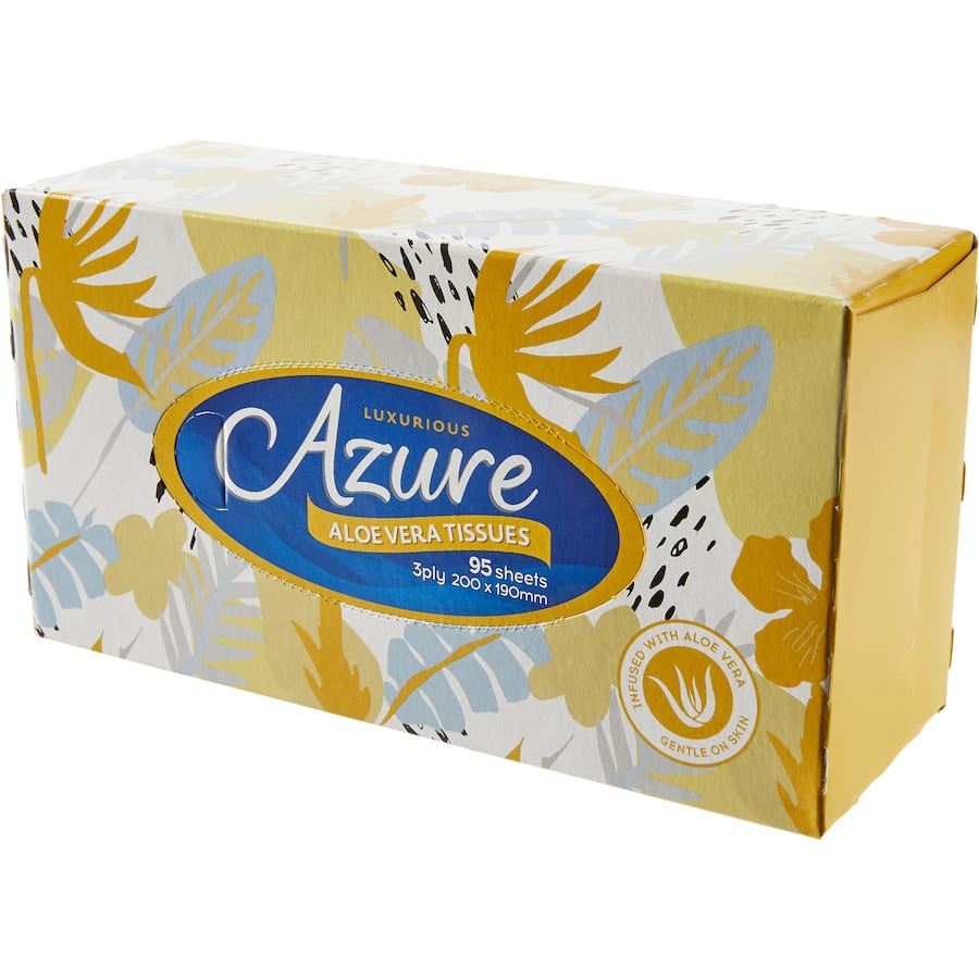 Azure Tissues Facial Aloe Vera 3Ply