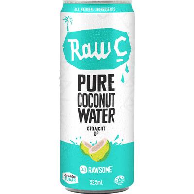 Coconut water straight up