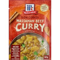 Mccormick Slow Cookers Recipe Base Massaman Coconut Beef