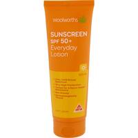 woolworths sunscreen everyday spf50+