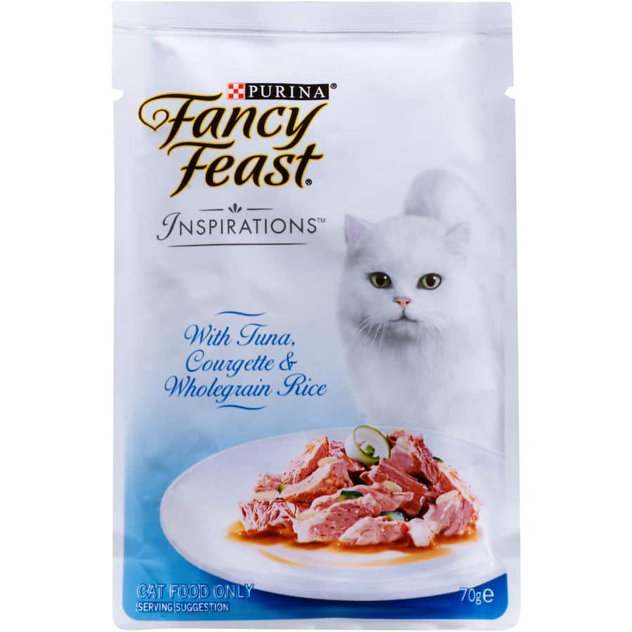 Fancy Feast Wet Cat Food Tuna, Courgette And Rice