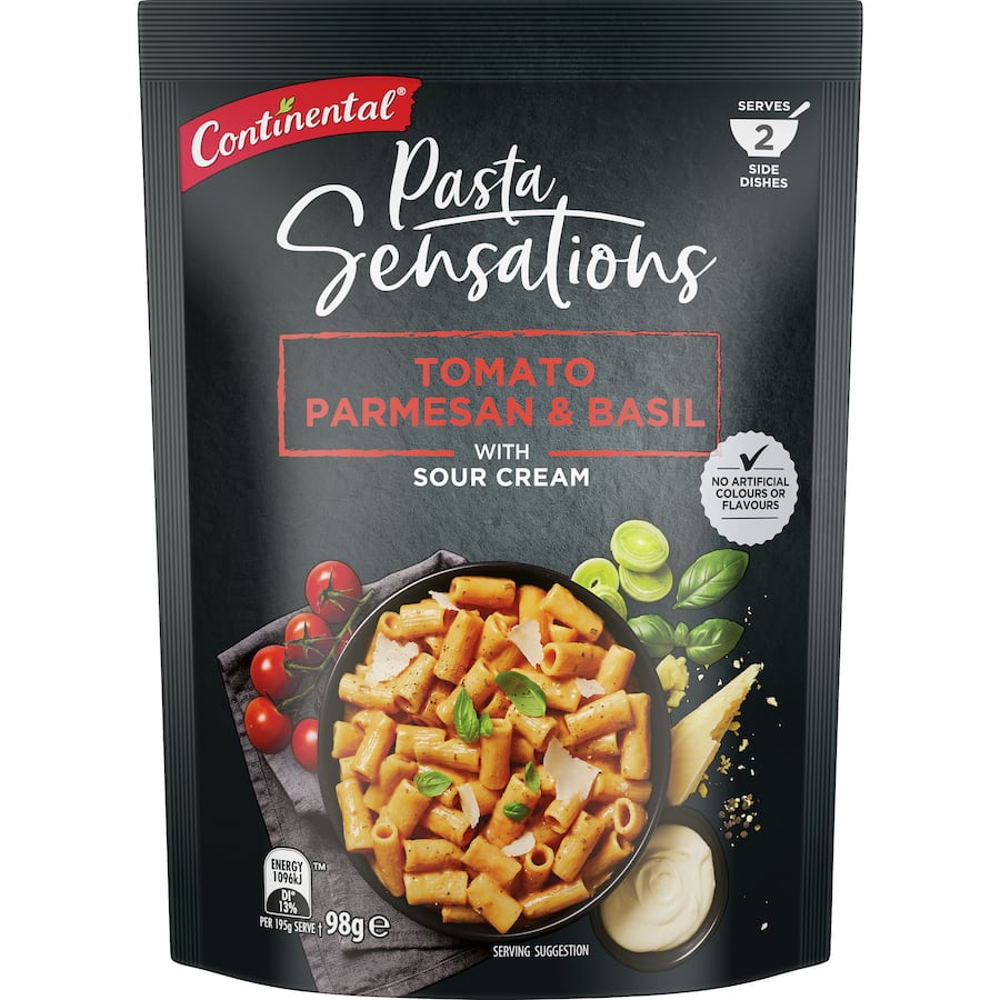 Continental Sensations Pasta & Sauce Tomato Parmesan & Basil