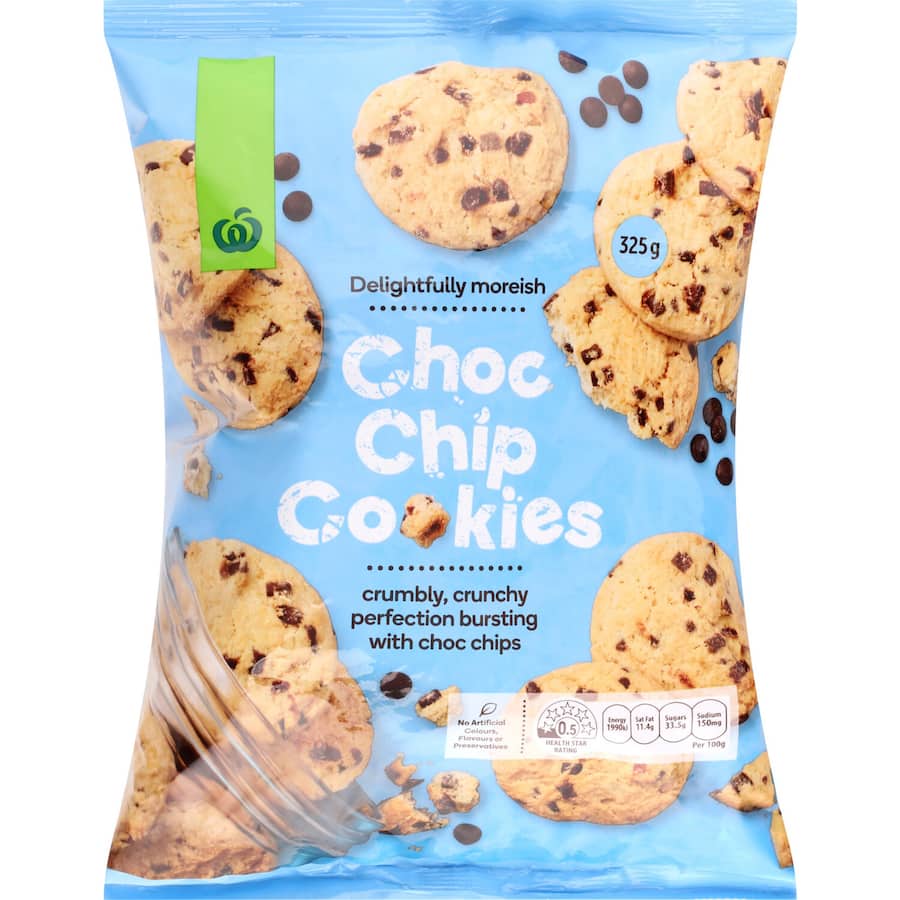 Woolworths Chocolate Chip Cookies