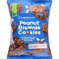 Woolworths Peanut Brownies Cookies