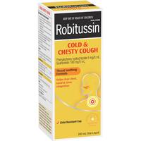 Robitussin Cold & Chesty Cough Syrup