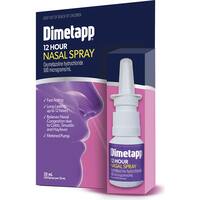 dimetapp nasal spray 12 hour