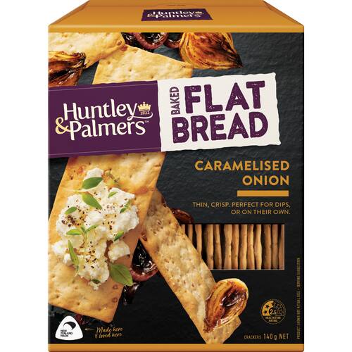 Huntley & Palmers Baked Flat Bread Caramelised Onion