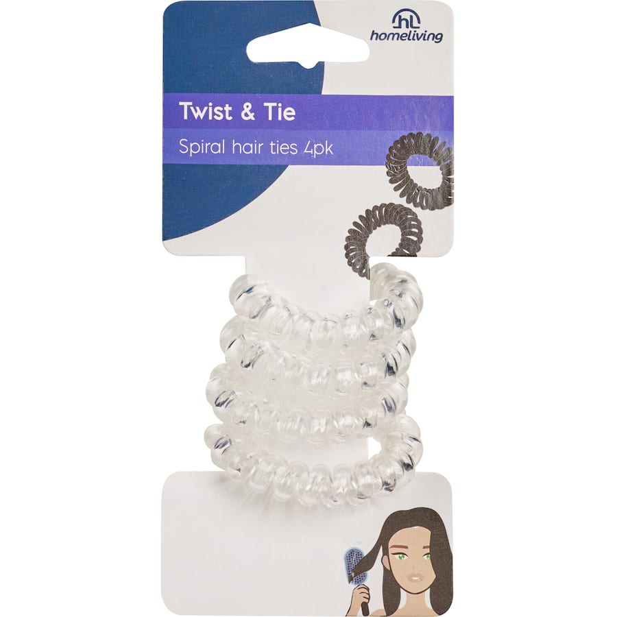 Homeliving Spiral Hair Ties