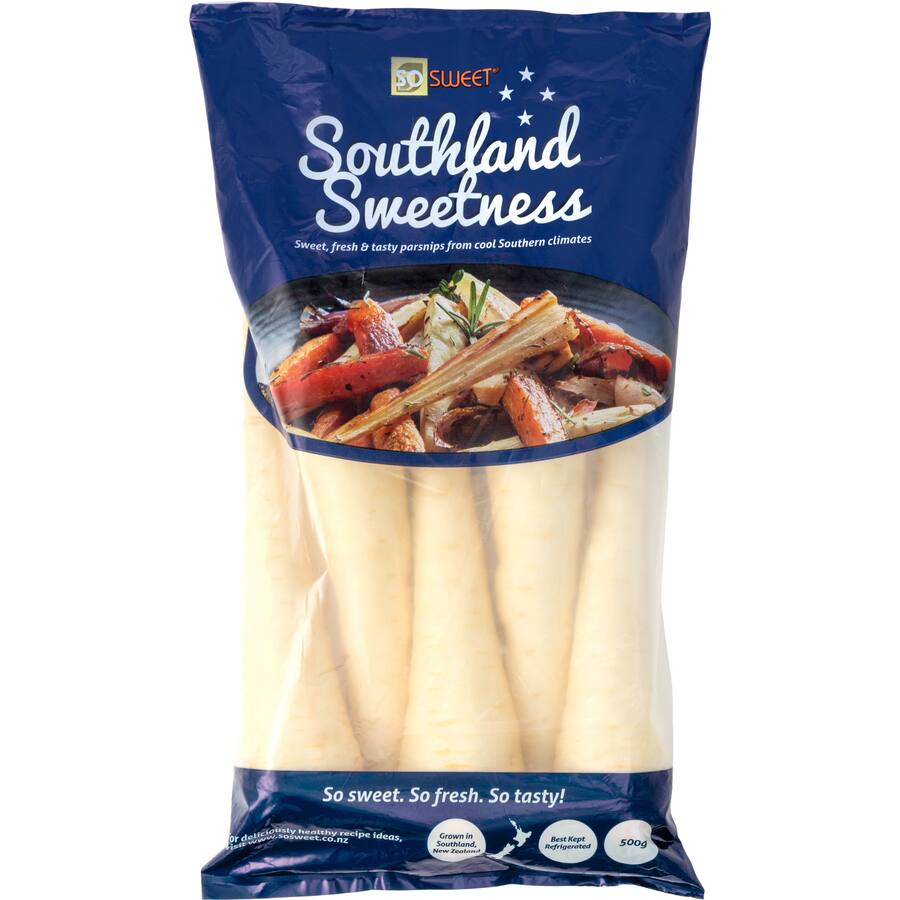 Fresh Vegetable Parsnip Prepacked