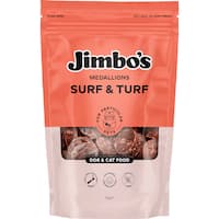 jimbos fresh pet food surf & turf medallions
