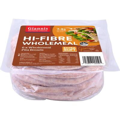 giannis pita bread wholemeal