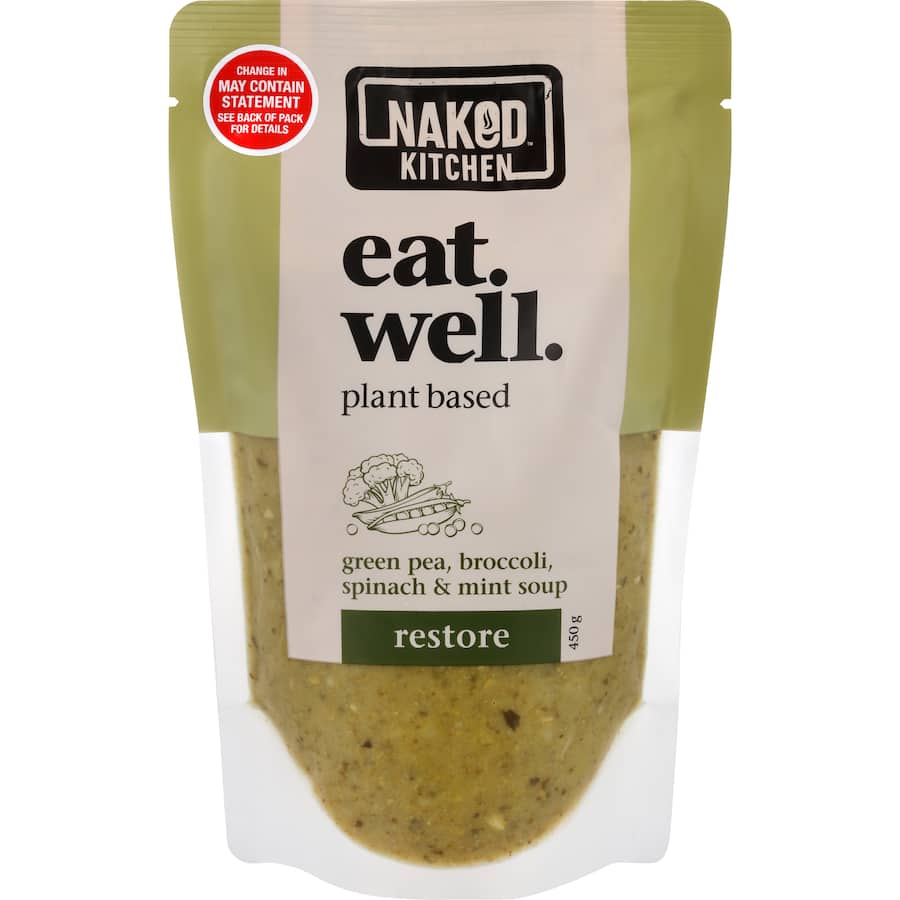 Naked Kitchen Eat Well Soup Green Pea & Broccoli