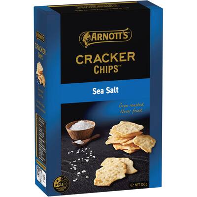 arnotts cracker chips sea salt