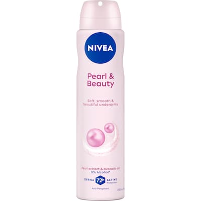 nivea anti-perspirant aerosol pearl & beauty quick dry