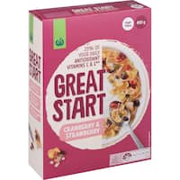 Woolworths Great Start Cereal Antioxidant - Fruit