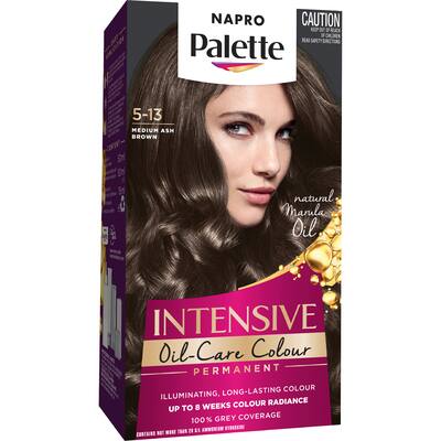 napro palette hair colour medium ash brown 5.13