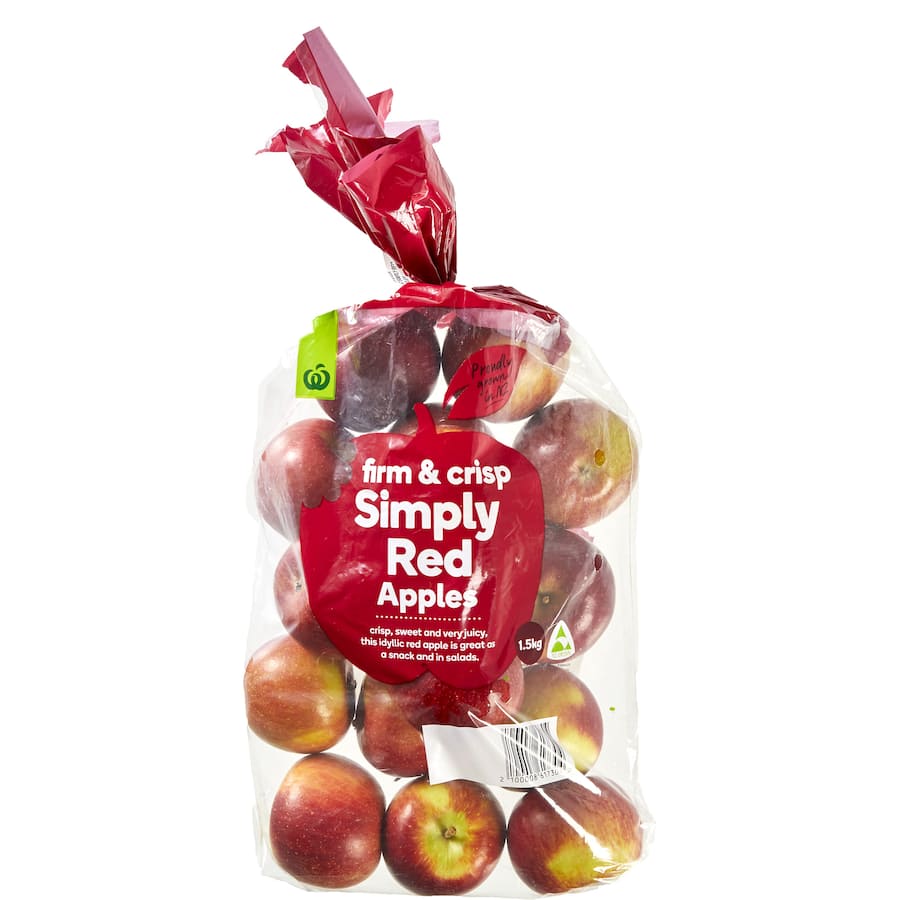 Fresh Fruit Apples Simply Red