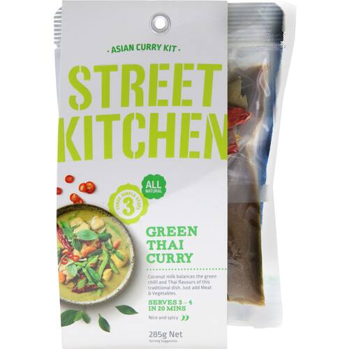 Street Kitchen Meal Kit Green Thai Curry