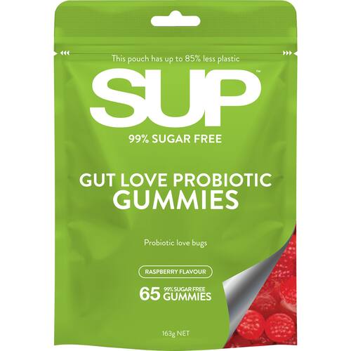 Sup Gut Love Probiotic Gummies 99% Sugar Free