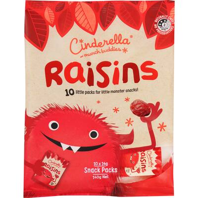 cinderella raisins 140g