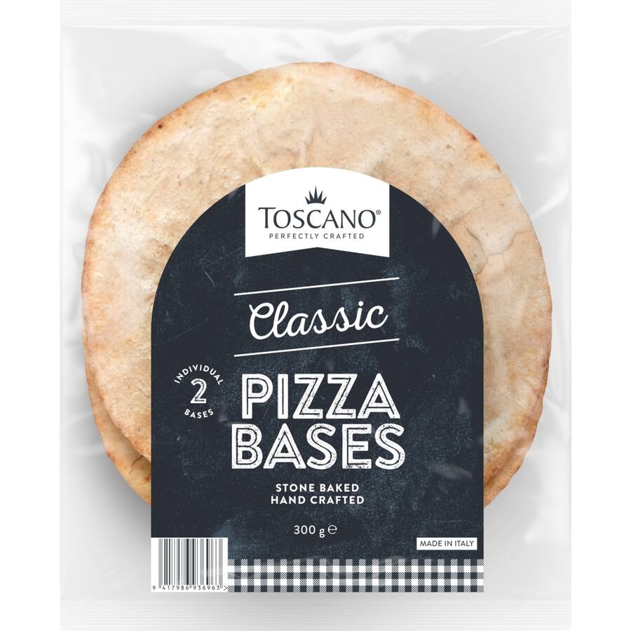 Toscano Pizza Bases 300G