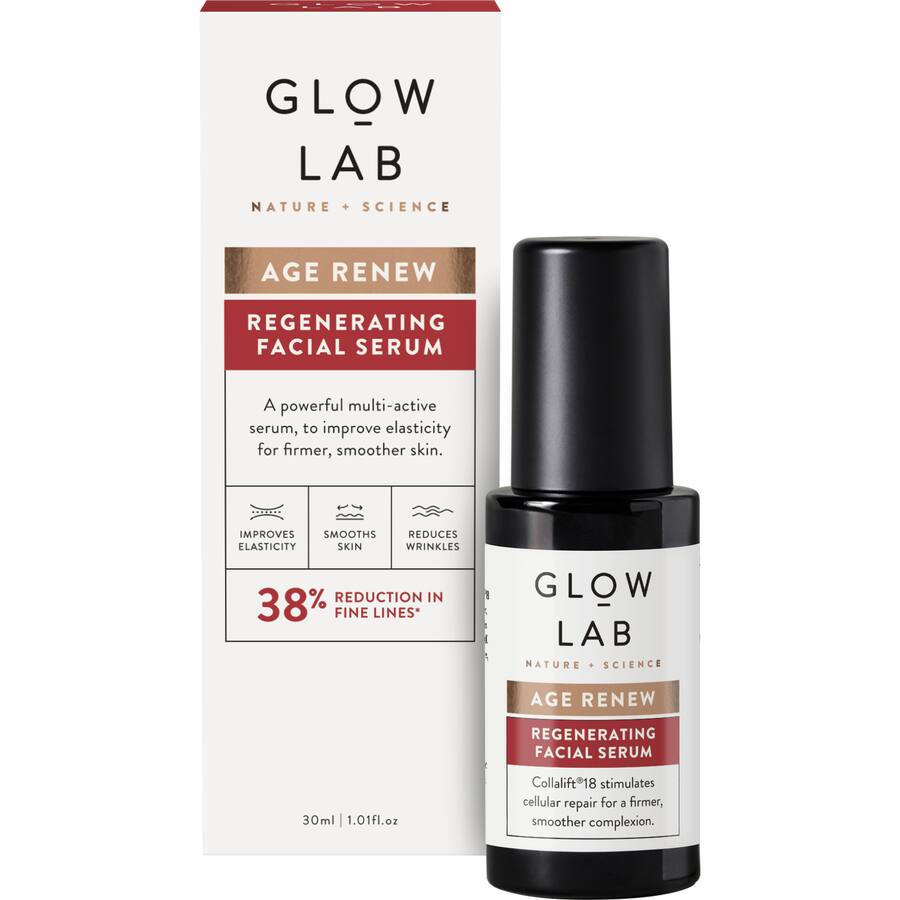 Glow Lab Age Renew Facial Serum Regenerating