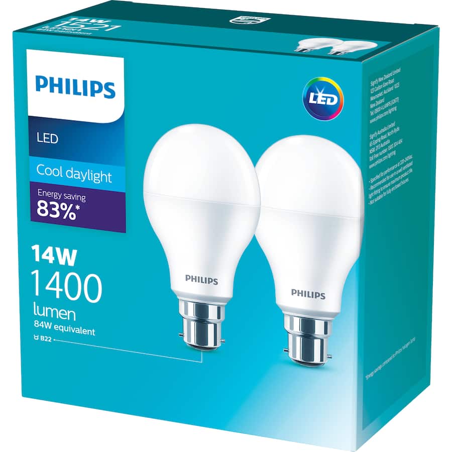 Philips Led Light Bulb 1400Lm Cool Daylight Es