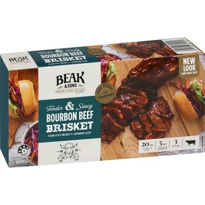beak & sons beef brisket bourbon