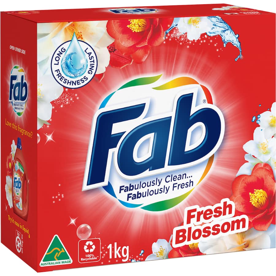 Fab Laundry Powder Fresh Blossoms
