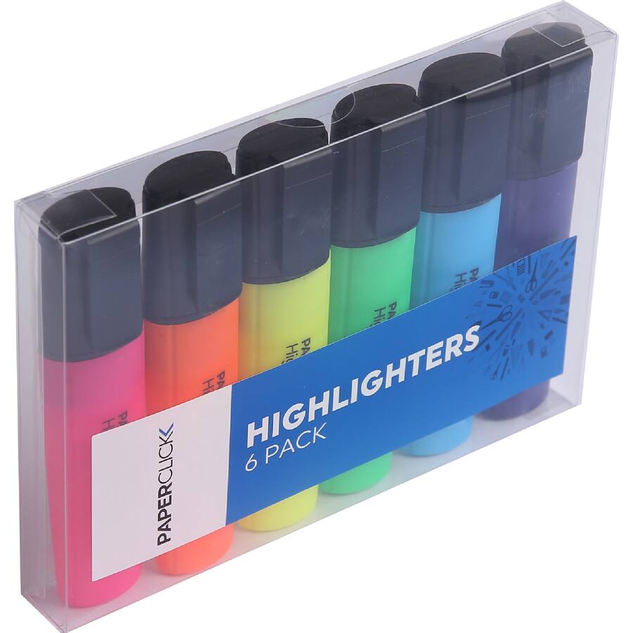 Paperclick Highlighters Assorted