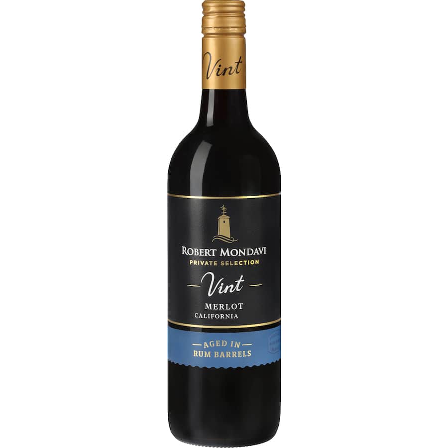 Robert Mondavi Merlot Rum Barrel