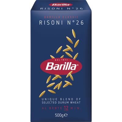 barilla pasta risoni no. 26