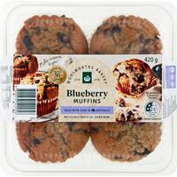 woolworths muffins blueberry