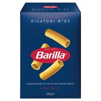 barilla pasta rigatoni no. 89