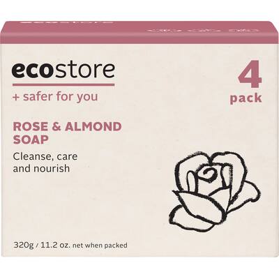 ecostore soap rose and almond