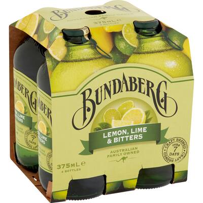 bundaberg lemon, lime & bitters 