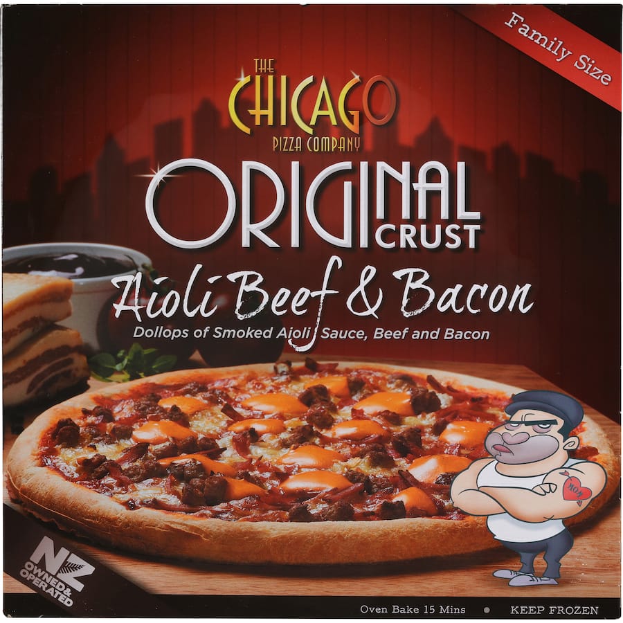 Chicago Pizza Aioli Beef & Bacon