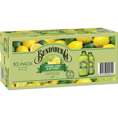 bundaberg lemon, lime & bitters 