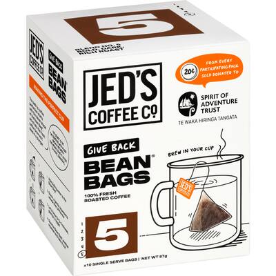 jed's coffee bean bags 5 extra strong